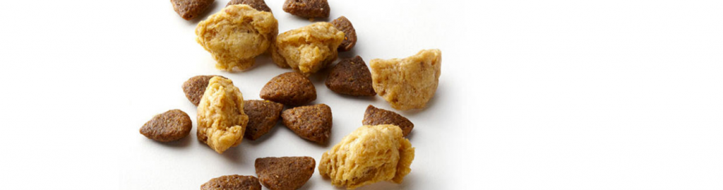 dry dog food with soft pieces