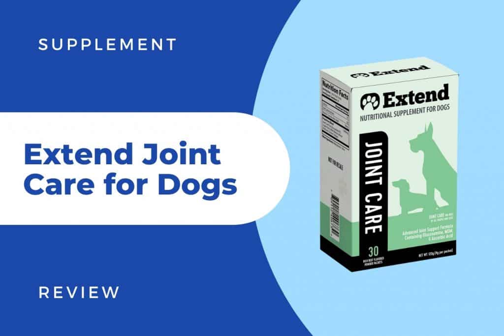 Extend joint care for dogs