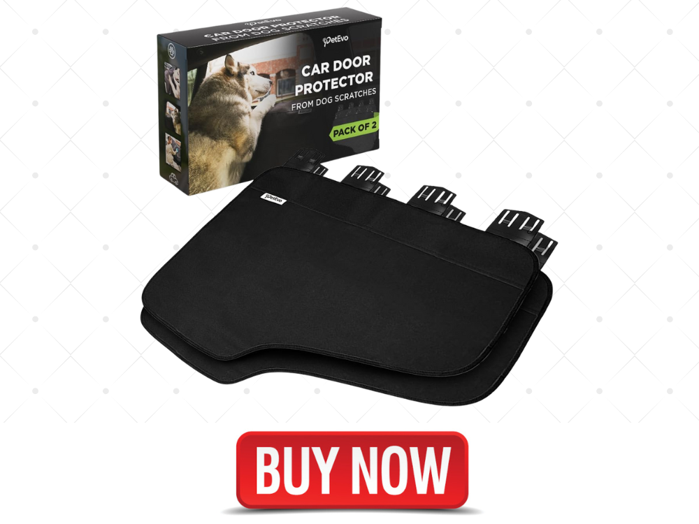 2025-2X Extra Durable Premium Interior Car Door Protector from Dog Scratches - Pet Car Window Protector Door Covers - Waterproof Anti-Scratch, Scratch Resistant, Size 27 x 22