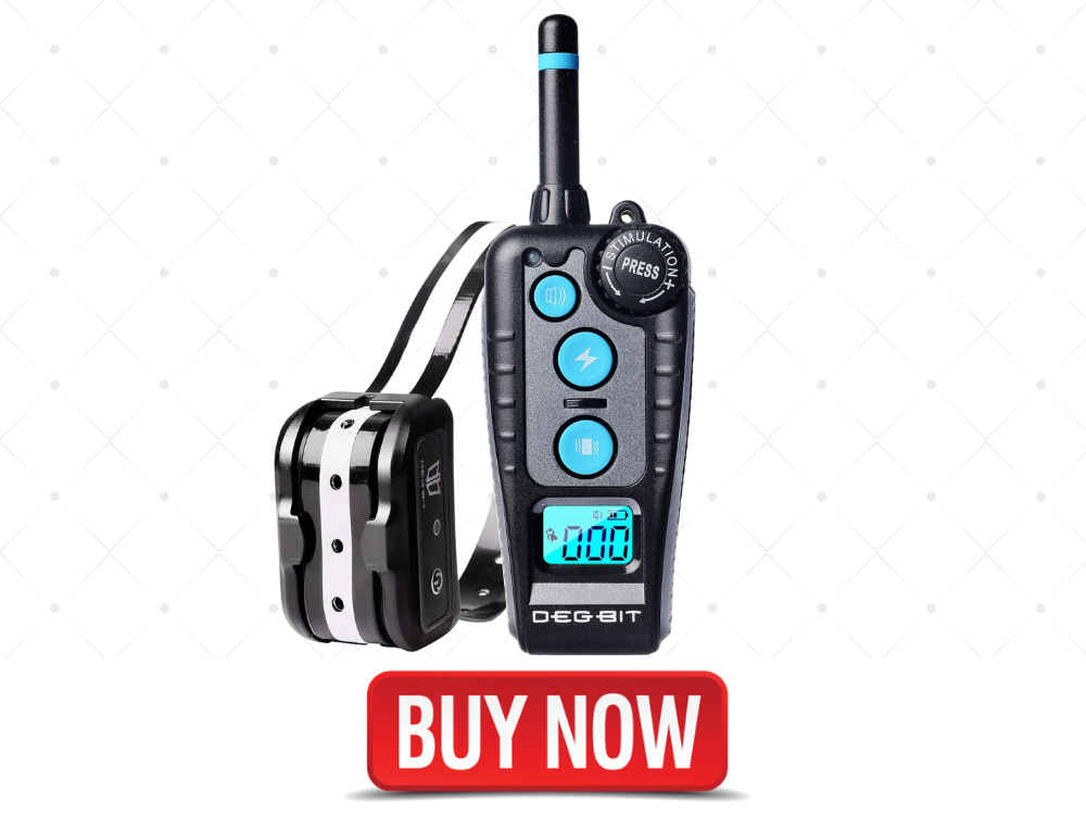 Shock Collar for Dogs with 3 Modes, [2020 Newest] Dog Training Collar [Fast Training Result] E-Collar, Bark Shock Collar with Remote, 1000ft Range for SmallMediumLarge Dog (Black)